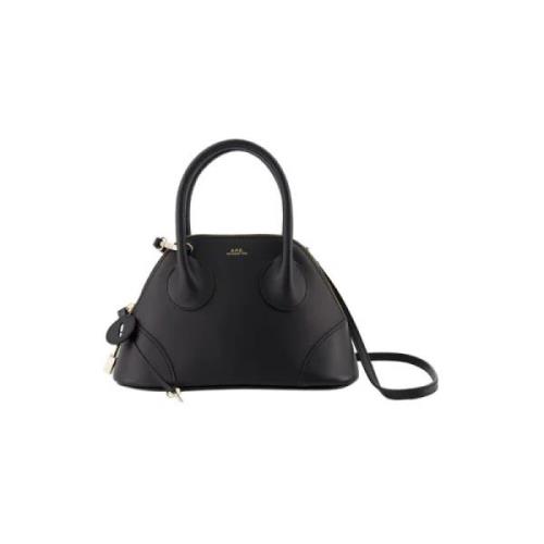 Leather handbags A.p.c. , Black , Dames