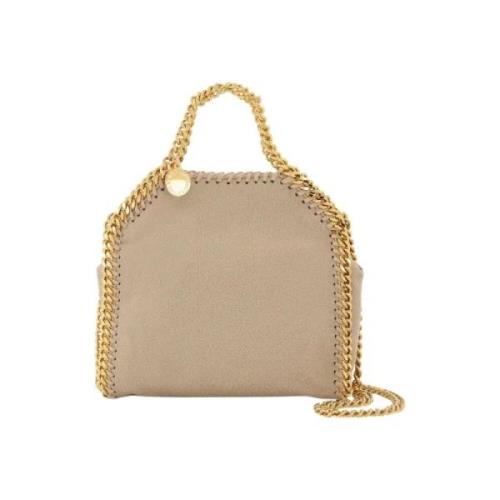 Leather handbags Stella McCartney , Beige , Dames