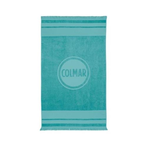 Gefranjerde Spons Strandhanddoek Colmar , Blue , Unisex