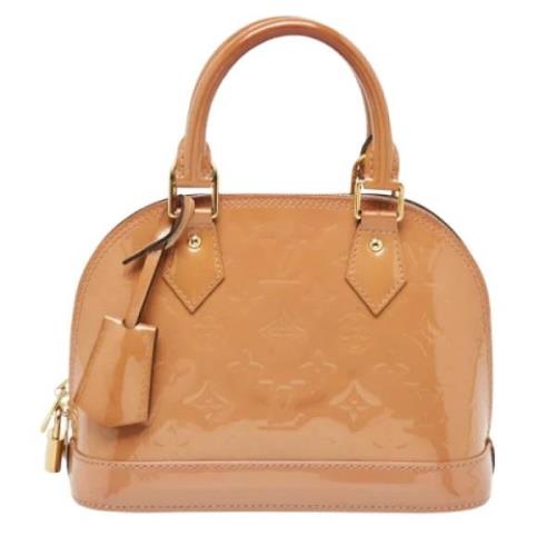 Pre-owned Leather louis-vuitton-bags Louis Vuitton Vintage , Beige , D...