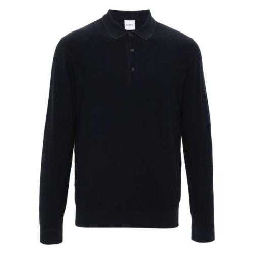 Katoenen Polo Shirt Aspesi , Blue , Heren