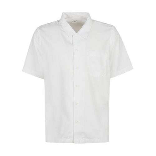 Short Sleeve Shirts Universal Works , White , Heren