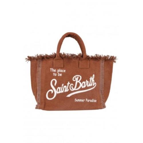Handbags MC2 Saint Barth , Brown , Dames