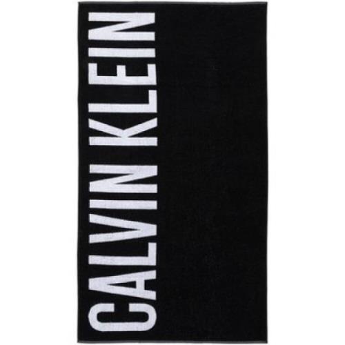 Strandhanddoek Collectie Calvin Klein , Black , Unisex