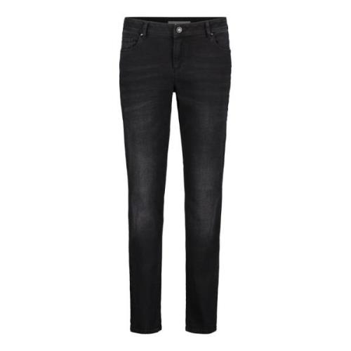 Klassieke Slim Fit Jeans Betty & Co , Black , Dames