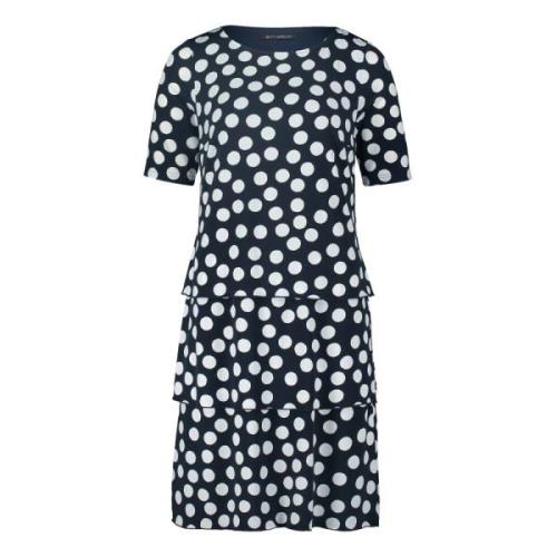 Bloemen Jurk Kort Mouw Betty Barclay , Multicolor , Dames