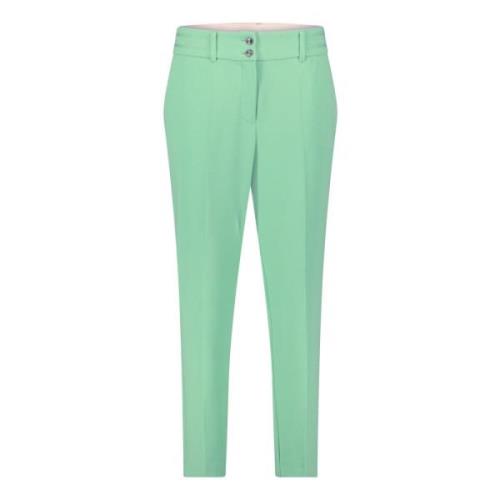 Elegante hoge taille broek Betty & Co , Green , Dames