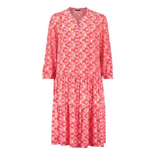 Bloemen 3/4 Mouw Jurk Betty Barclay , Pink , Dames