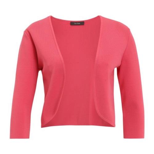 Elegante Gebreide Bolero met Stijlvolle Details vera mont , Pink , Dam...