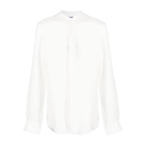 Witte Casual Heren Overhemd met Lange Mouwen Ralph Lauren , White , He...
