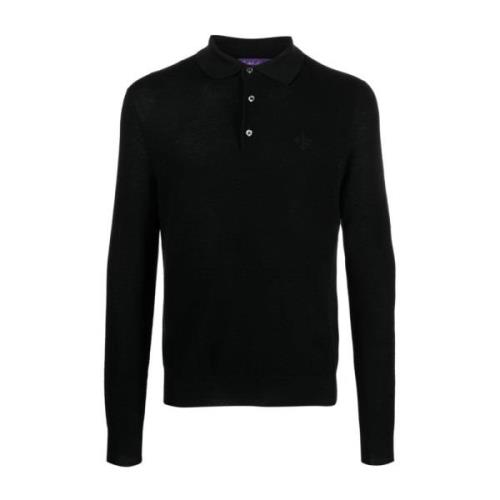 Zwarte lange mouwen hoodie casual pullover Ralph Lauren , Black , Here...