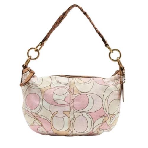 Pre-owned Canvas handbags Coach Pre-owned , Multicolor , Dames