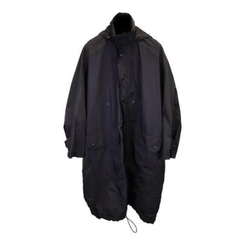 Pre-owned Polyester outerwear Balenciaga Vintage , Black , Dames