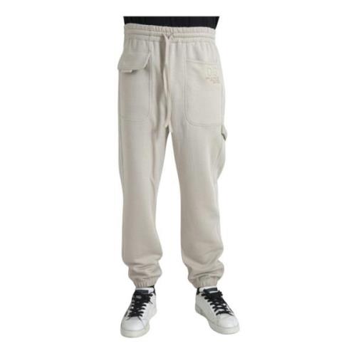 Off-White Cargo Jogger Sweatpants Dolce & Gabbana , White , Heren