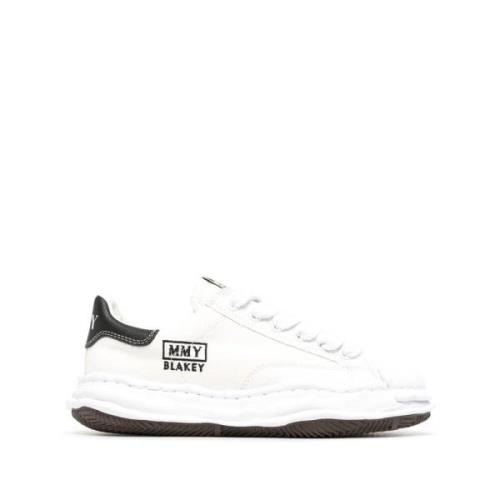 Witte Blakey Low-Top Sneakers Maison Margiela , White , Heren