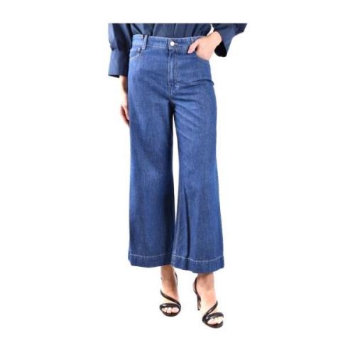 Klassieke Denim Jeans voor Dagelijks Gebruik Max Mara , Blue , Dames
