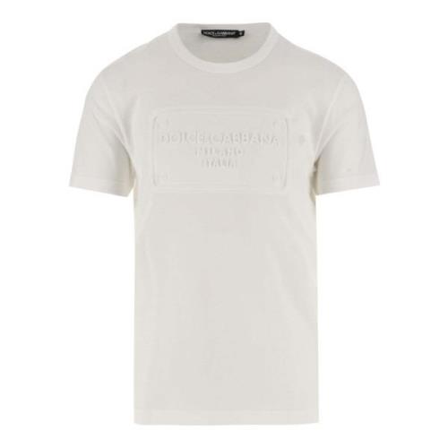 T-Shirts Dolce & Gabbana , White , Heren