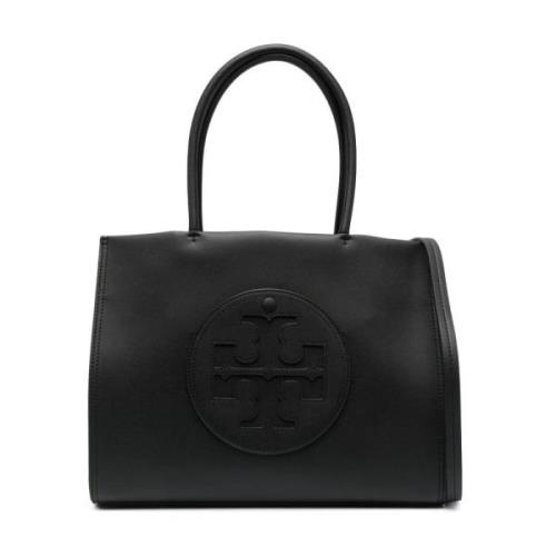 Zwarte Casual Tote Tas Tory Burch , Black , Dames