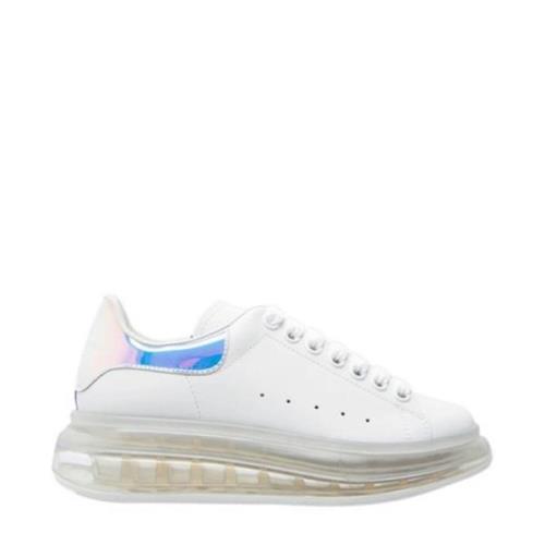 Oversized Sneakers met Geperforeerd Detail Alexander McQueen , White ,...