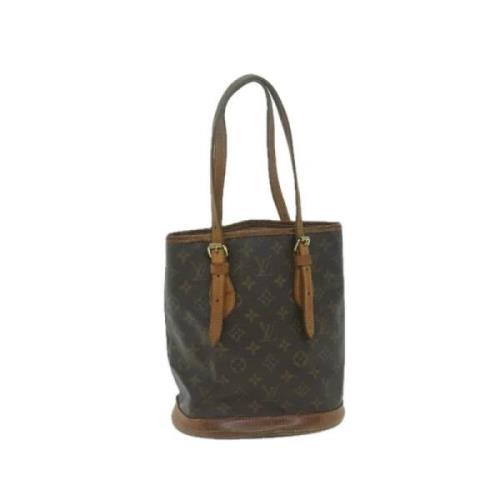 Pre-owned Canvas louis-vuitton-bags Louis Vuitton Vintage , Brown , Da...