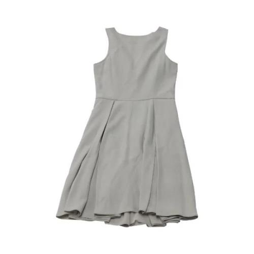 Pre-owned Polyester dresses Armani Pre-owned , Gray , Dames