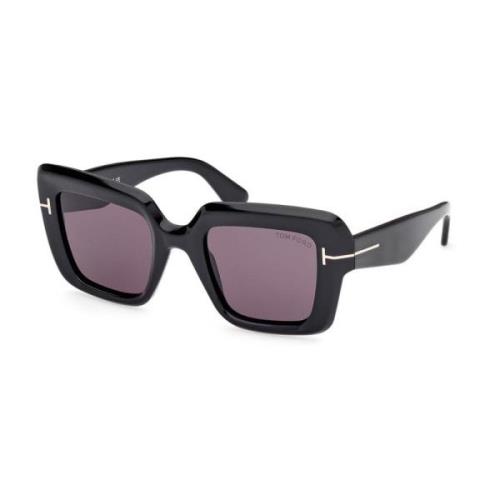 Esme Zonnebril voor Vrouwen Tom Ford , Black , Unisex