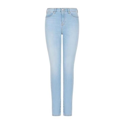 Skinny Jeans, Klassieke Pasvorm Emporio Armani , Blue , Dames