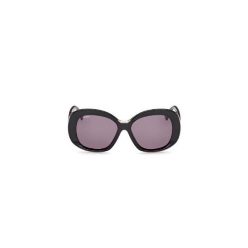 Stijlvolle zonnebril voor vrouwen Max Mara , Black , Dames