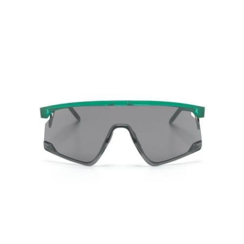 Groene Zonnebril Bio-Matter Grijze Lenzen Oakley , Green , Unisex