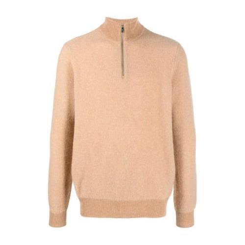 Bruine Rits Hoodie Casual Stijl Ralph Lauren , Brown , Heren