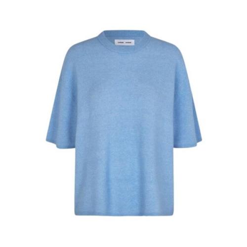 Blauwe Reiger Megan T-shirt Samsøe Samsøe , Blue , Dames