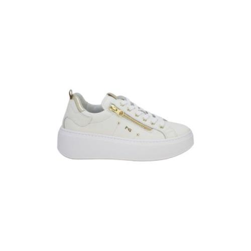 Stijlvolle Damessneakers Nerogiardini , White , Dames