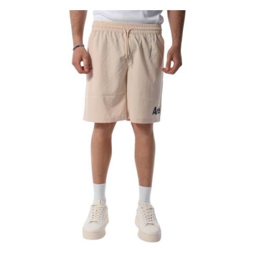 Logo Bermuda Shorts Arte Antwerp , Beige , Heren