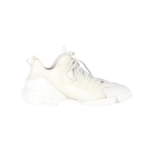 Pre-owned Plastic sneakers Dior Vintage , White , Dames