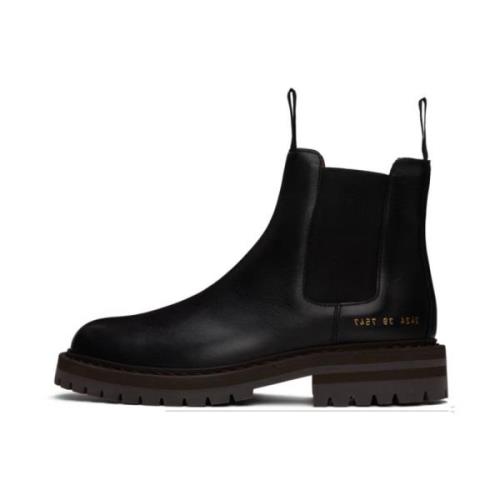 Zwarte Chelsea Laarzen Common Projects , Black , Heren