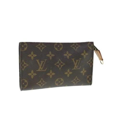 Pre-owned Canvas louis-vuitton-bags Louis Vuitton Vintage , Brown , Da...