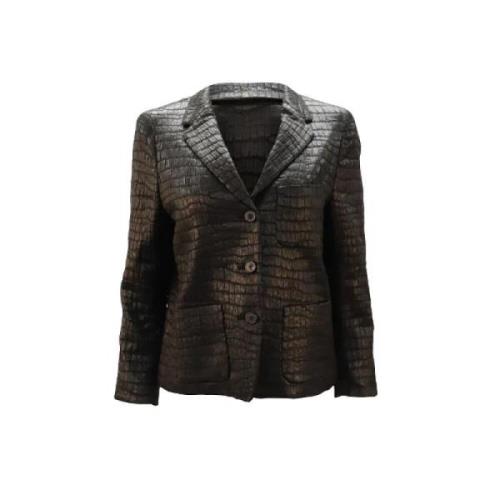 Pre-owned Fabric outerwear Dries van Noten Pre-owned , Black , Dames