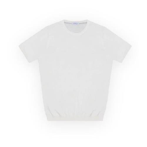 Gebreide Polo Shirt Korte Mouw People of Shibuya , White , Heren