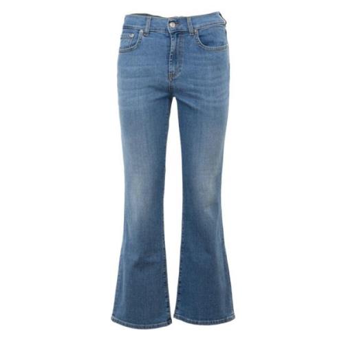 High Waist Bootcut Jeans Zandra Roy Roger's , Blue , Dames
