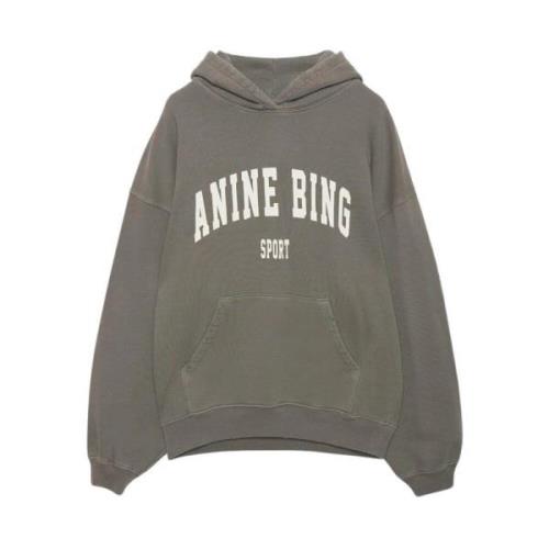 Harvey Sweatshirt Anine Bing , Green , Dames