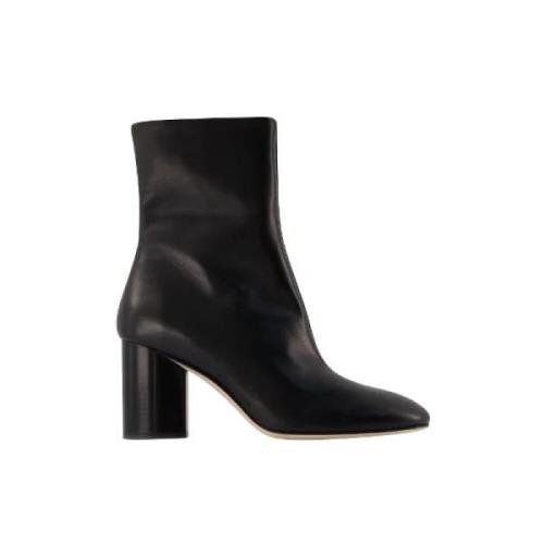 Leather boots aeyde , Black , Dames