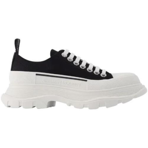 Canvas sneakers Alexander McQueen , Black , Dames