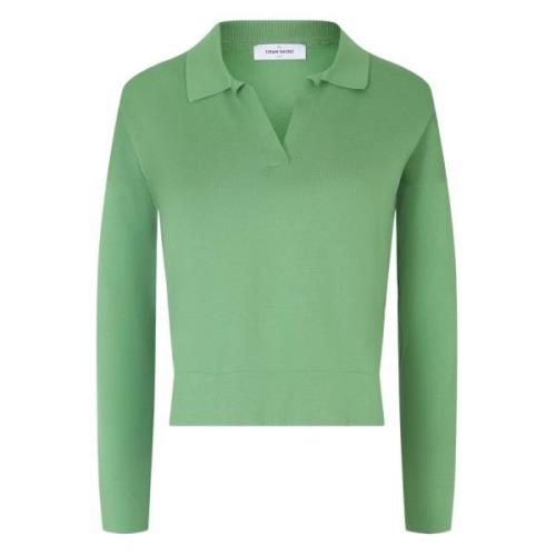 Klassieke Polo Shirt Gran Sasso , Green , Dames
