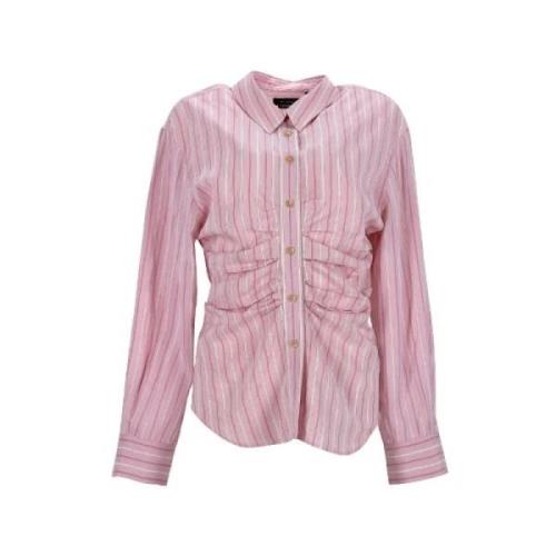 Pre-owned Silk tops Isabel Marant Pre-owned , Pink , Dames