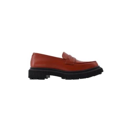 Leather flats Adieu Paris , Red , Dames