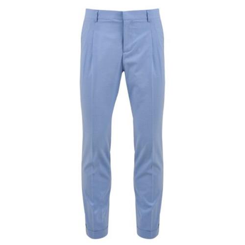 Heldere Blauwe Broek Model P4037N8804400 Daniele Alessandrini , Blue ,...