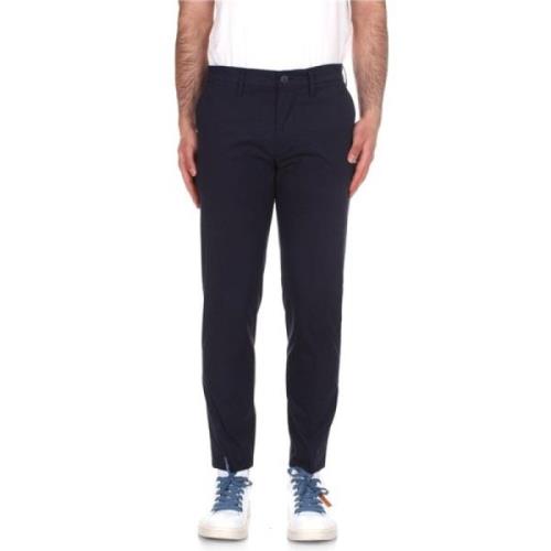 Leather Trousers Re-Hash , Blue , Heren