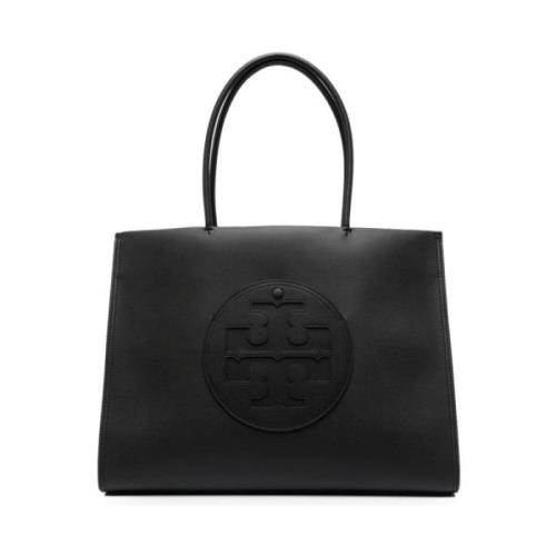 Zwarte Bio Tote Tas Tory Burch , Black , Dames