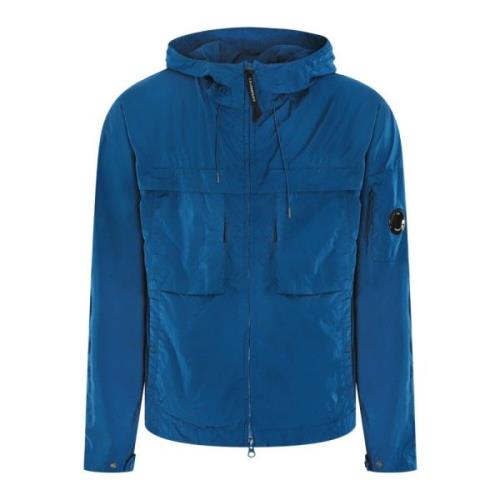 Heren Outerwear - Short Jacket C.p. Company , Blue , Heren