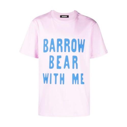 Stijlvolle Jersey T-shirt Barrow , Pink , Heren